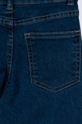 Girl's Emboridered Denim Pant
